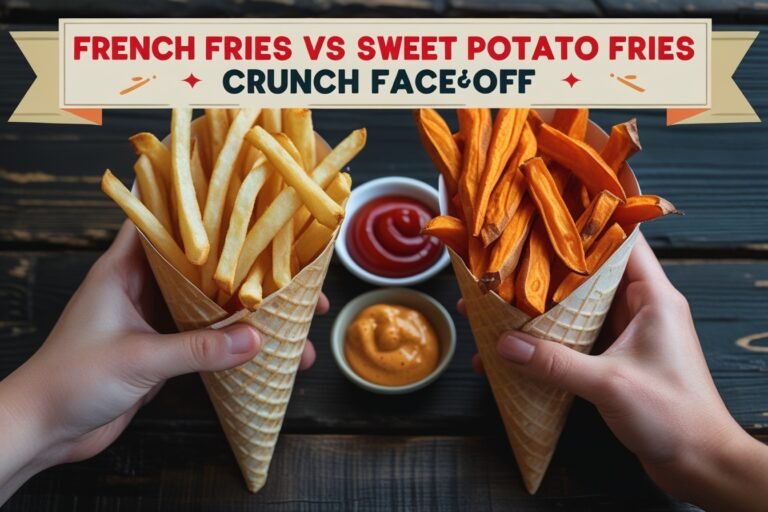 French Fries vs Sweet Potato Fries - Crunch Face-Off